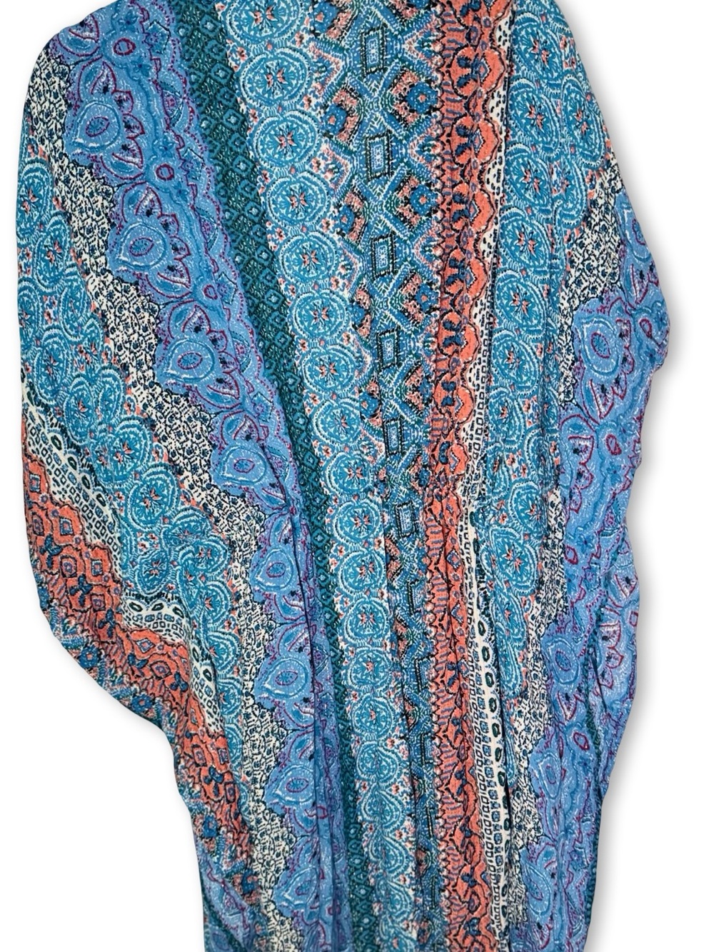 lovestitch floor length caftan Resortwear swimsuit beach pool cover up - Picture 11 of 12